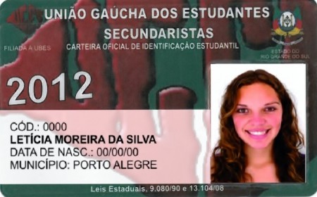 Projeto "Carteirinha do Estudante" 2012